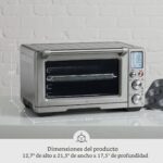 Horno inteligente Breville BOV900BSS Freidora de aire Pro y horno de convección, de acero inoxidable cepillado