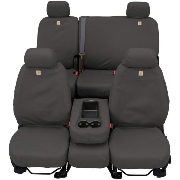 Funda de Asiento Covercraft Carhartt SeatSaver SSC2511CAGY para Chevrolet Express y GMC Savana 2500 3500 4500 2016-2025