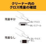 Fluke Networks QuickClean 1.25-5P Limpiador de limpieza rápida para conectores SC, ST, FC, E2000 de 0.098 in y caras fin