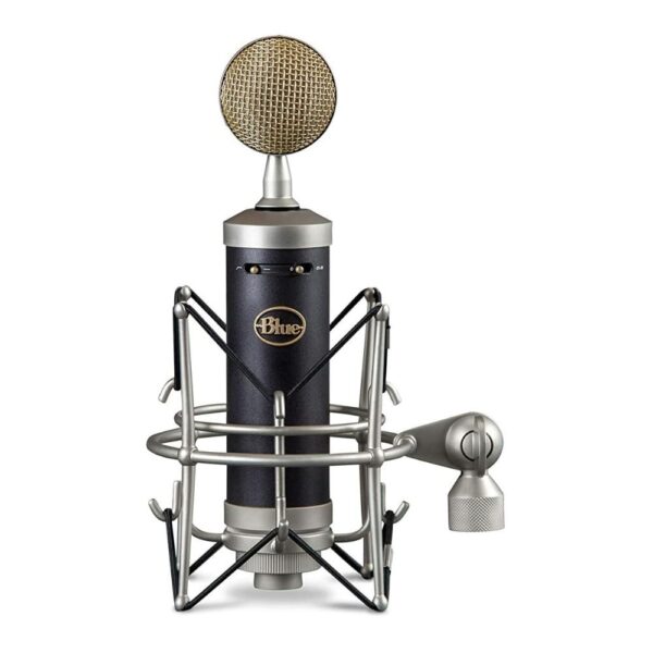 Micrófono XLR cardioide condensador de diafragma grande Blue Microphone Baby Bottle para grabación, streaming, podcastin