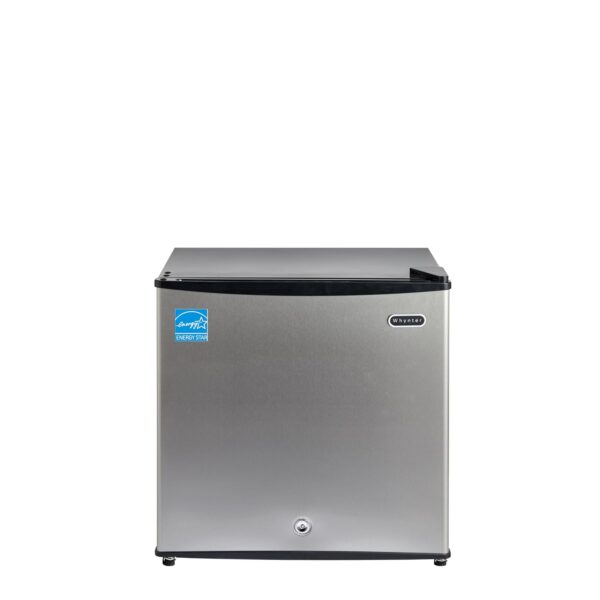 Whynter CUF-112SS CUF-112SS Mini - Congelador vertical pequeño de 1.1 pies cúbicos con cerradura, certificación Energy S