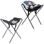Asiento Infantil para Restaurante Koala Kare Kradle KTO-107-KB11502 Negro Acero y Nailon Altura de Mesa