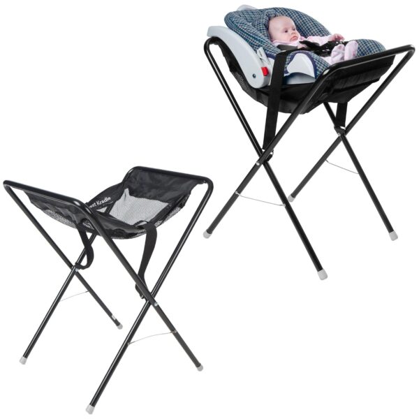 Asiento Infantil para Restaurante Koala Kare Kradle KTO-107-KB11502 Negro Acero y Nailon Altura de Mesa