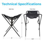 Asiento Infantil para Restaurante Koala Kare Kradle KTO-107-KB11502 Negro Acero y Nailon Altura de Mesa