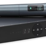 Sennheiser Pro Audio XSW 1-825-A Micrófono inalámbrico vocal, rango A, 548-572 MHz, negro, mediano