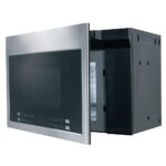 Haier Microondas de acero inoxidable de 24 in. 1.4 pies cúbicos
