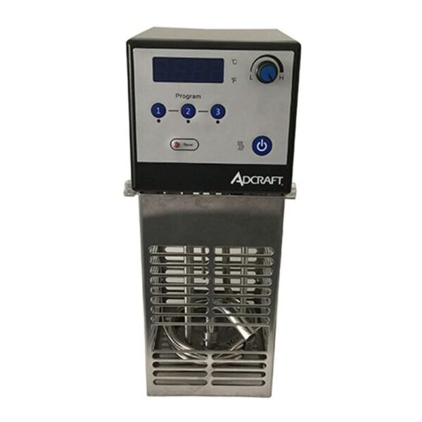 Adcraft SV-1200W Circulador de inmersión Sous Vide, acero inoxidable, 120 V, gris