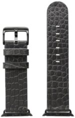 Correa Hadley-Roma AP1000UI 38A Cuero Cocodrilo Gris 38mm para Apple Watch