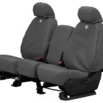 Funda de Asiento Covercraft Carhartt SeatSaver SSC3458CAGY Chevrolet Silverado GMC Sierra 1500 2500 3500 2017-2019 Banco