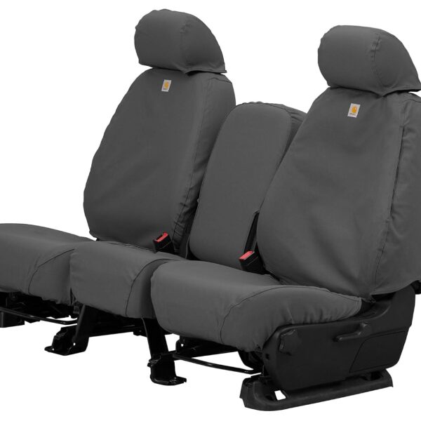 Funda de Asiento Covercraft Carhartt SeatSaver SSC3458CAGY Chevrolet Silverado GMC Sierra 1500 2500 3500 2017-2019 Banco