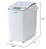 Zojirushi BB-SSC10WZ panificadora Home Bakery Maestro, Blanco Premium