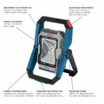 Reflector LED Bosch GLI18V-1900N 18V 1900 Lúmenes Herramienta Desnuda