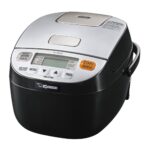 Zojirushi 612252-NL-BAC05SB Micom Arrocera y calentador, color negro plateado