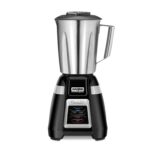 Waring Comercial BB320S – Cuchilla de 1 HP, controles táctiles con recipiente de acero inoxidable de 48 oz, 120 V, enchu