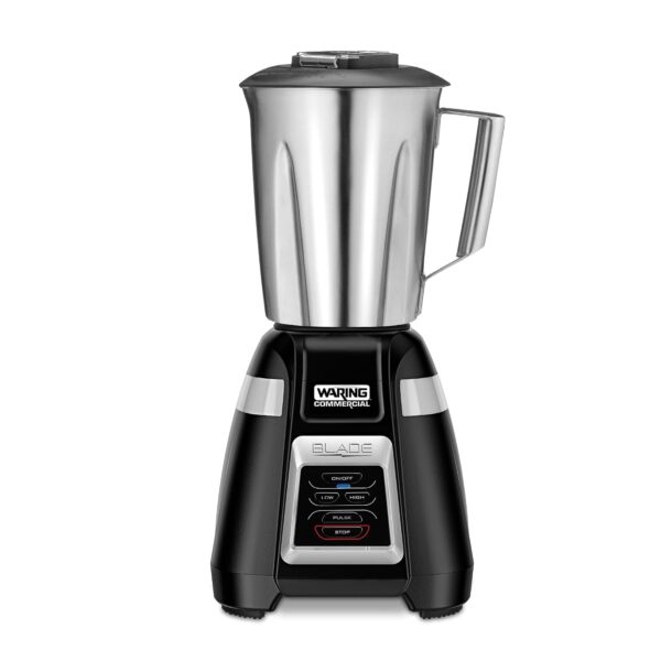 Waring Comercial BB320S – Cuchilla de 1 HP, controles táctiles con recipiente de acero inoxidable de 48 oz, 120 V, enchu
