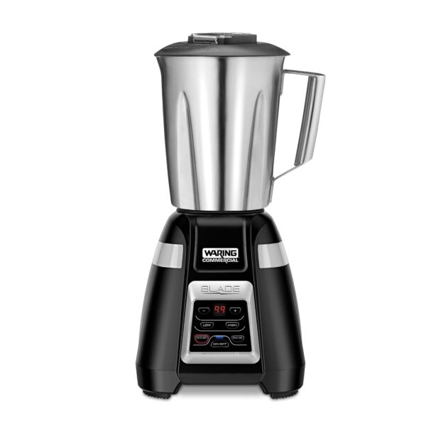 Waring Licuadora comercial BB340 Blade 1 HP, teclado de 2 velocidades con pulso y temporizador de cuenta regresiva de 99