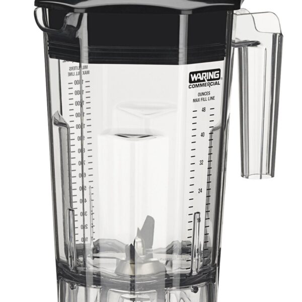 Waring Tarro de licuadora comercial CAC139, transparente, 11.75 x 6.88 x 6.75 pulgadas