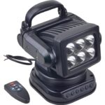 New DB Electrical - Luz de trabajo, 12/24 V, LED, 5,100 lúmenes, blanca, 5.3 x 4.7 pulgadas, punto