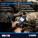 Escáner Automotriz Innova 5160RS OBD2 Control Bidireccional Pantalla 3.5 Pulgadas