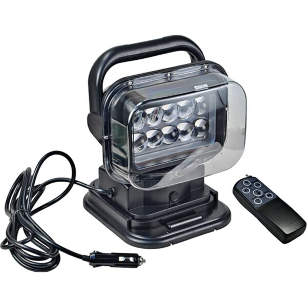 JN Luz de trabajo, 12/24V, LED, 3,750 lúmenes, blanco, 7.3', Spot, carcasa negra
