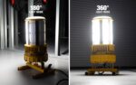 Prolight 111508 Luz industrial de 360 grados 15,000 lúmenes, tamaño único, amarillo