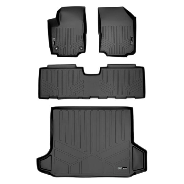 Tapetes para Piso y Revestimiento de Cajuela MAX LINER A0310 B0310 D0310 para Chevrolet Equinox 2018 2022 Color Negro