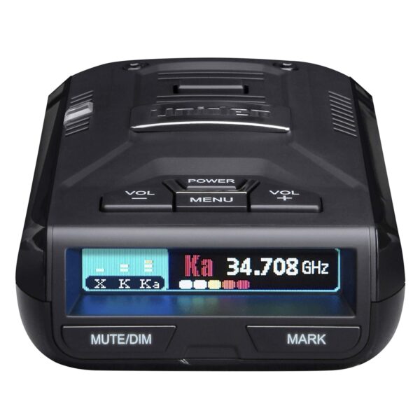 Detector de Radar y Láser Uniden R3 con GPS Integrado Pantalla OLED Multicolor Alertas de Voz Negro