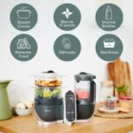 Estación de Comida Babymoov Duo Meal Station A001125 6 en 1 Gris 74 Onzas