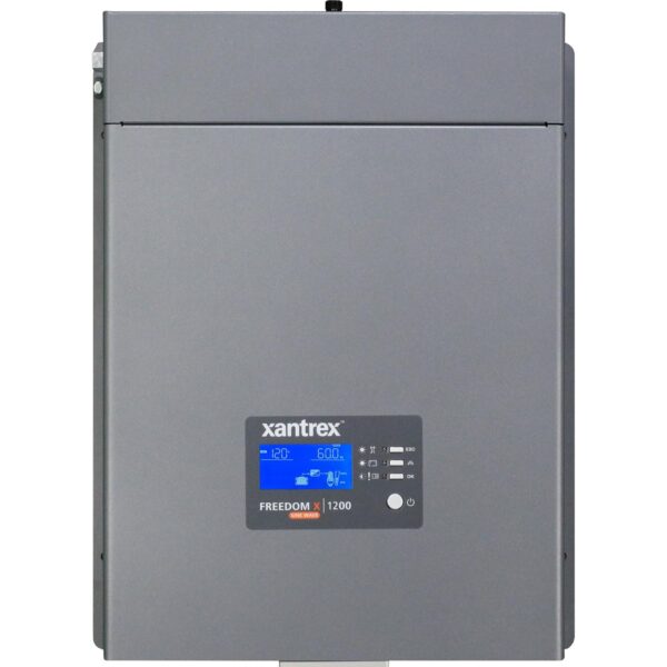 Inversor Cargador Xantrex Freedom X 1200 Modelo 806-1212 1200 Vatios 30 A Onda Sinusoidal Pura Color Negro