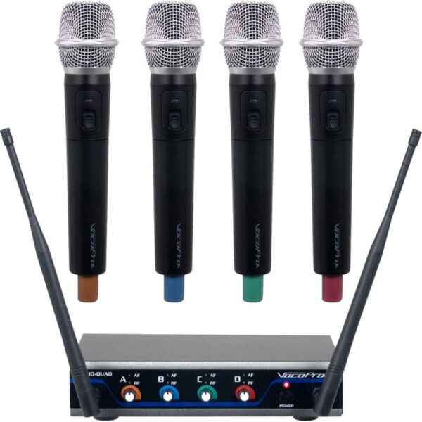 VocoPro, Sistema de 4 PA, conector XLR, Digital-Quad-H2 (Digital-Quad-H2)
