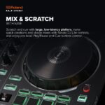 RolandControlador de DJ de cuatro canales y cuatro cubiertas con la actualización de Serato DJ PRO (DJ-202)