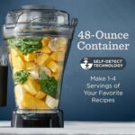 Contenedor Vitamix de 48 onzas para licuadora con AUTO-DETECCIÓN, apto para lavavajillas, sin BPA, con cuchillas de acer