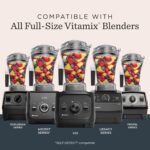 Contenedor Vitamix de 48 onzas para licuadora con AUTO-DETECCIÓN, apto para lavavajillas, sin BPA, con cuchillas de acer