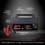 Cargador de Batería Schumacher Electric INC100 100A Reprogramación Flash Modo Servicio y Boost