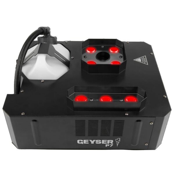 CHAUVET DJ Sistema de ráfaga vertical Geyser P7 | Salida de estilo pirotécnico sin fuego ni CO2 | Zonas LED duales con m