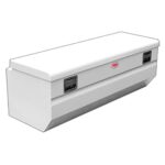 RKI M54U-1NM Caja de herramientas de pecho de acero de una sola tapa con compensación para Fullsize44; Blanco