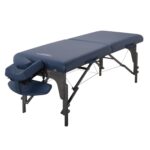 Mesa de Masaje Portátil Master Massage Montclair Pro Modelo 10118 31 Pulgadas Espuma Viscoelástica Azul Real