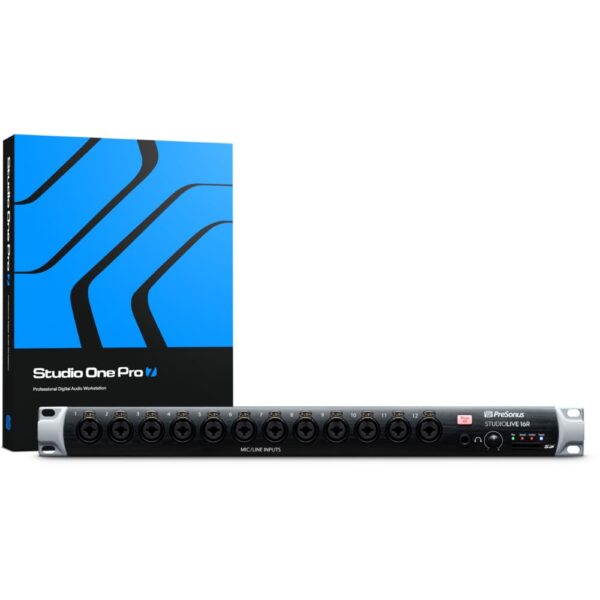 PreSonus StudioLive Serie III 16R Mezclador Digital de Rack con Software Studio One Pro