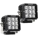 RIGID INDUSTRIES D-XL PRO - Par de focos de luz LED