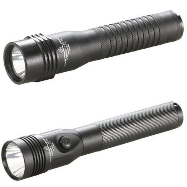 Linterna Streamlight Recargable LED de Aluminio con Cargador 120V CA 12V CC y Soporte de Cargador
