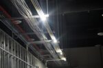 Cadena de Luces LED Southwire 7165SW 100 Pies 14/3 SJTW Amarillo 8000 Lúmenes IP65