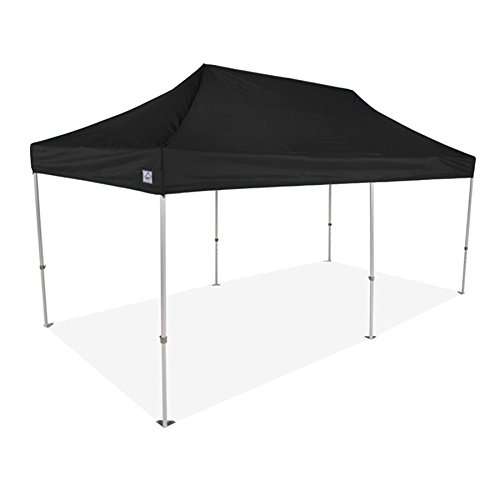 Tienda de Campaña Desplegable Impact Canopy 283270402 10 x 20 pies Marco de Aluminio Tela 500D Negro