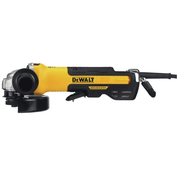 DEWALT Amoladora angular con interruptor de paleta, 5 pulgadas / 6 pulgadas, 13 amperios (DWE43244N)