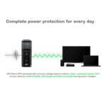 APC Sinewave UPS Back-UPS Pro, respaldo de batería de 1350 VA y protector de sobretensiones, LCD, AVR, BR1350MS