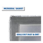 UWS EC10141 Caja de herramientas de aluminio de pared pesada de 58 pulgadas con perfil bajo, tapa RigidCore
