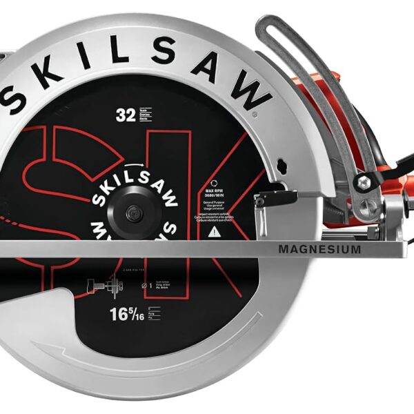 Sierra circular ligera de accionamiento helicoidal de magnesio Skil de 16-5/16 pulgadas - SPT70V-11