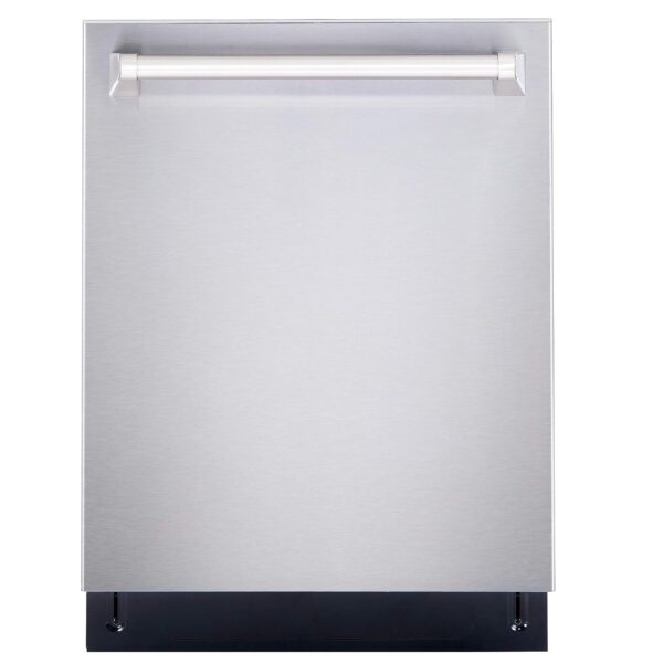 24 pulgadas Lumin Coll - Lavavajillas de bañera alta con control superior integrado, acero inoxidable