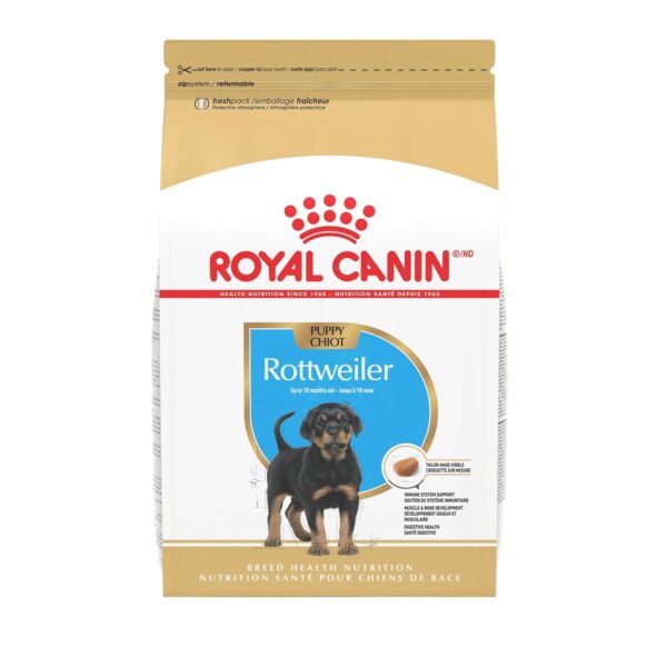 Alimento Seco para Cachorros Royal Canin Rottweiler Breed Health Nutrition Bolsa 30 Libras