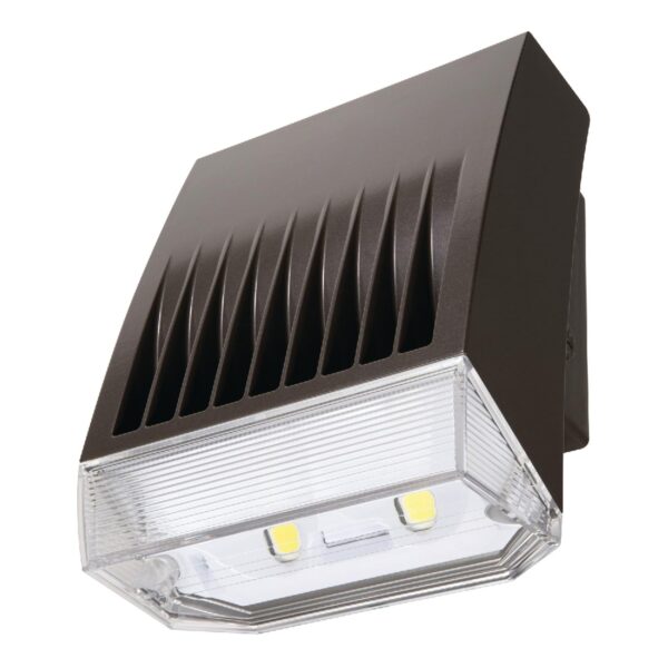 Luminaria de Pared LED Lumark Crosstour XTOR6BRL-PC1 58W Exterior Bronce con Photocontrol y Lente Refractiva