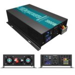 Inversor de Corriente WZRELB RBP300024B1 3000W 24VDC a 120VAC Onda Sinusoidal Pura Negro